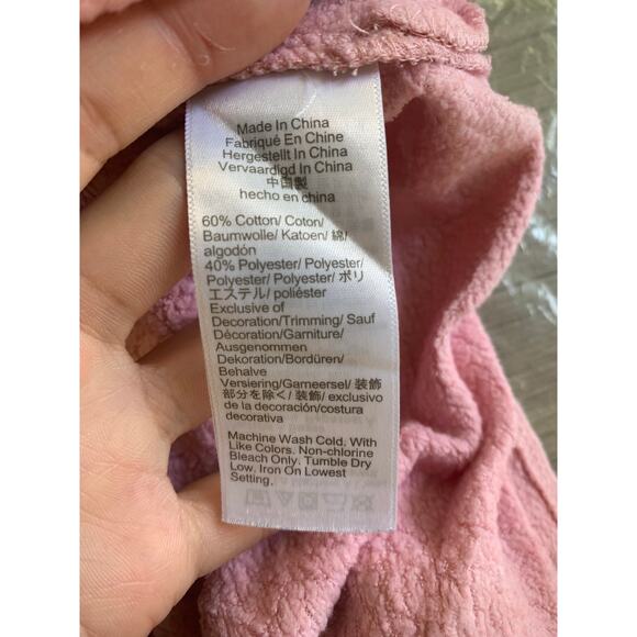 J. Crew Women's High Neck Pullover Sweater Long Sleeve Pink Size Medium - Picture 4 of 5